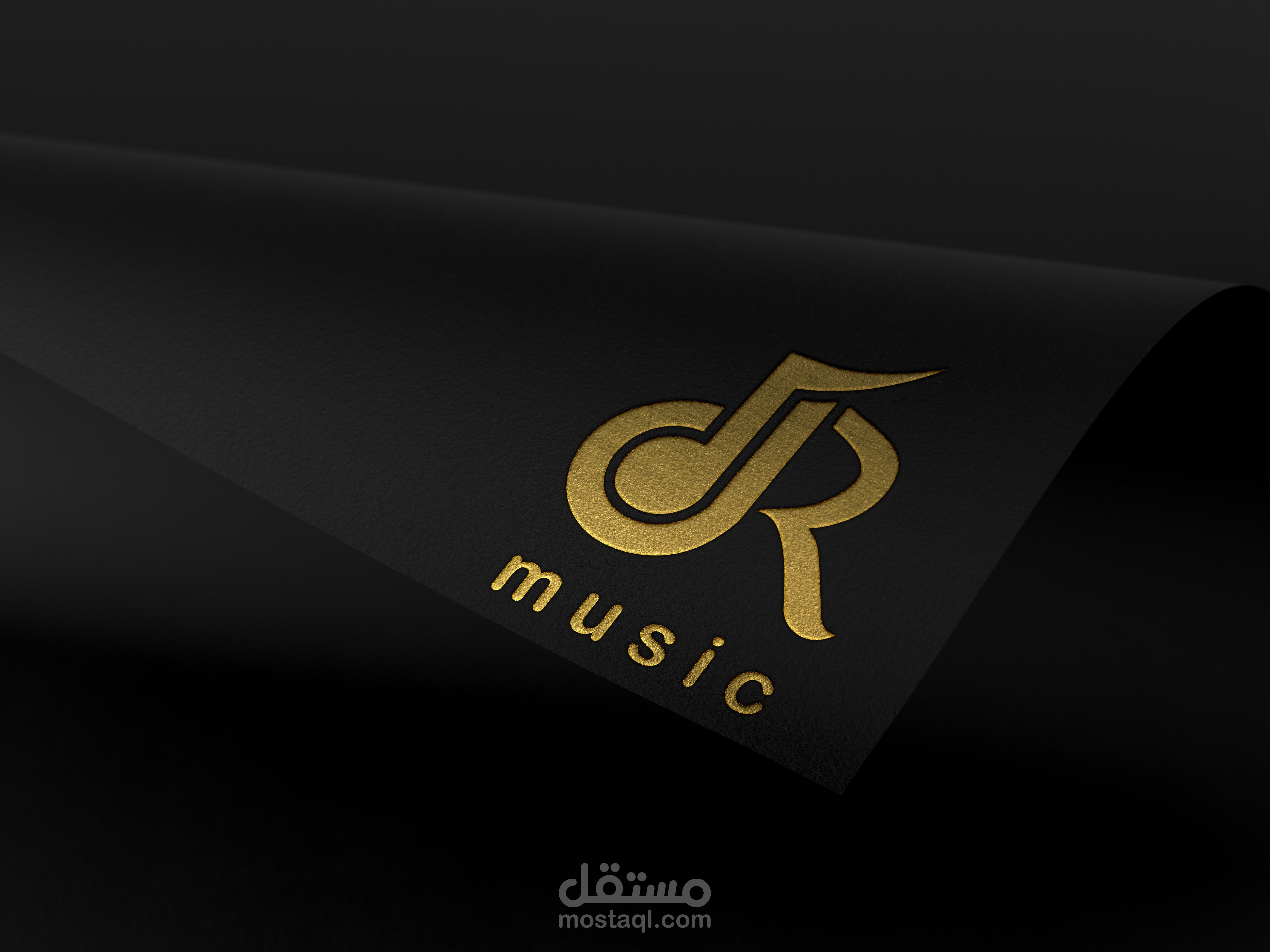 تصميم لوغو لشركة تسجيل أغاني
