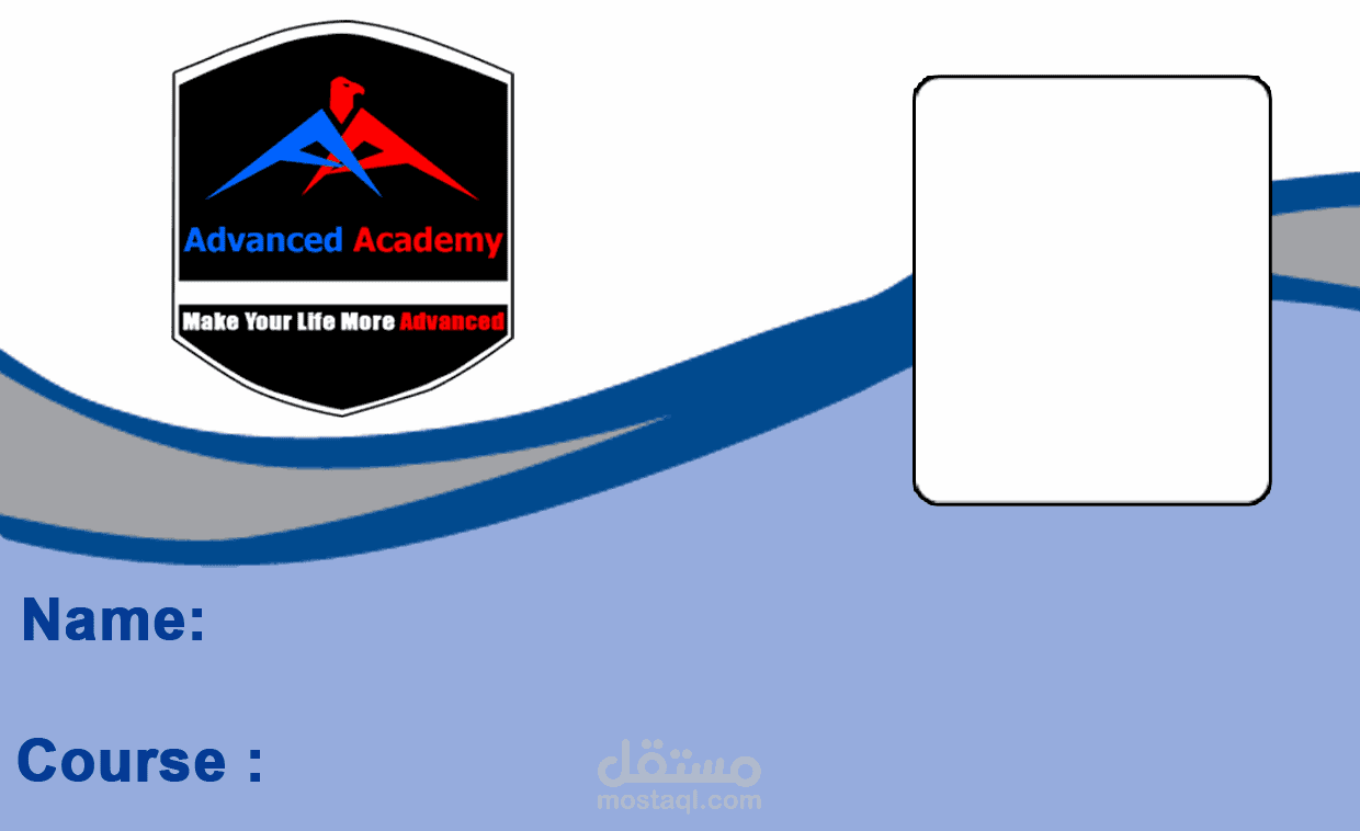 تصميم لوجو وكوفر وصوره شخصيه لصفحه عشقت