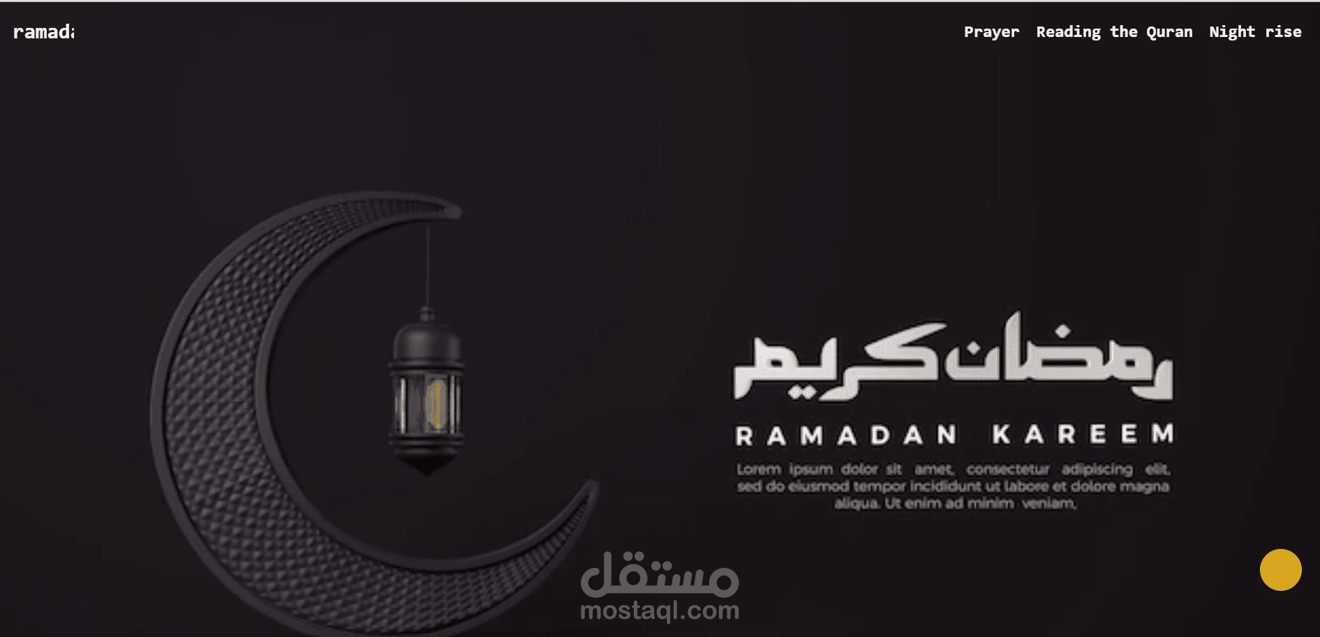 تصميم صفحات html css js bootstrap