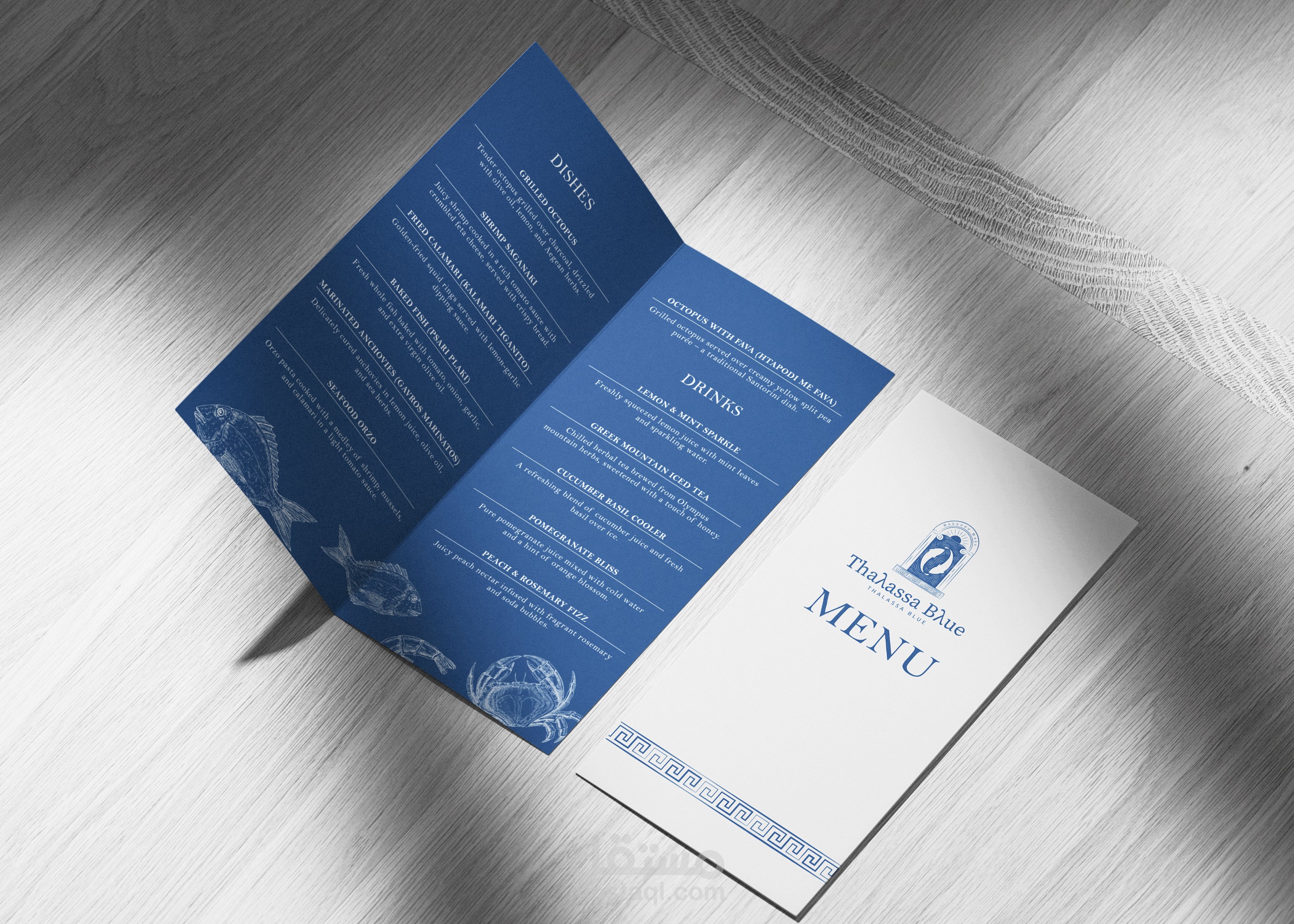 تصميم قائمة طعام (منيو) Menu design