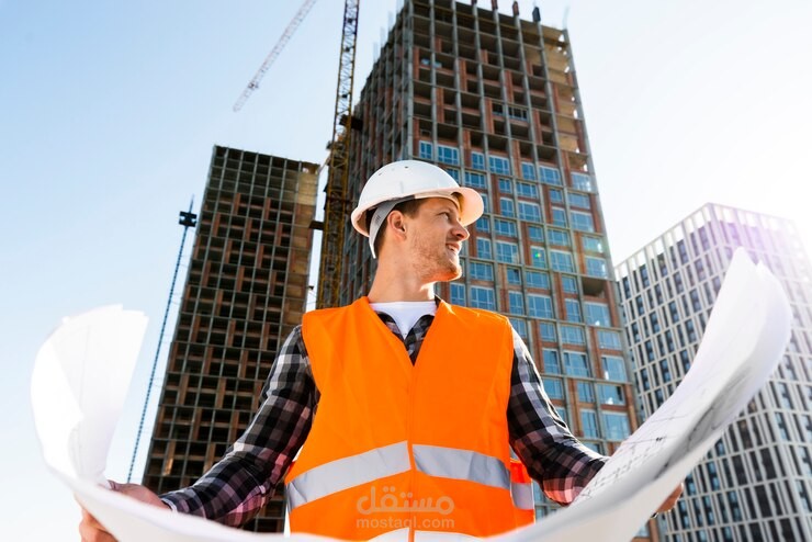 مقطع فيديو تعريفي باعمال شركة مقاولات