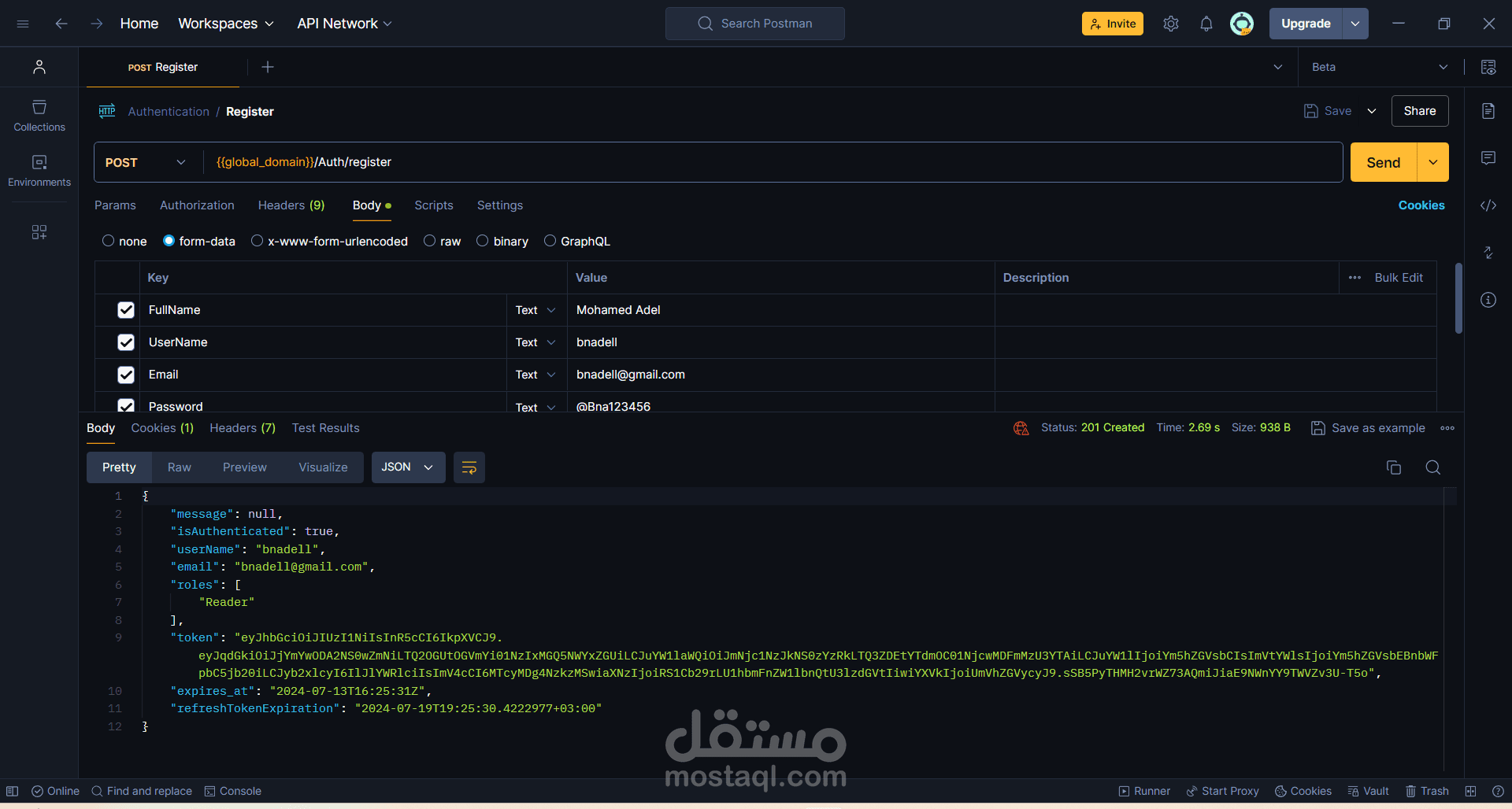E-Book Management System (RESTful API)
