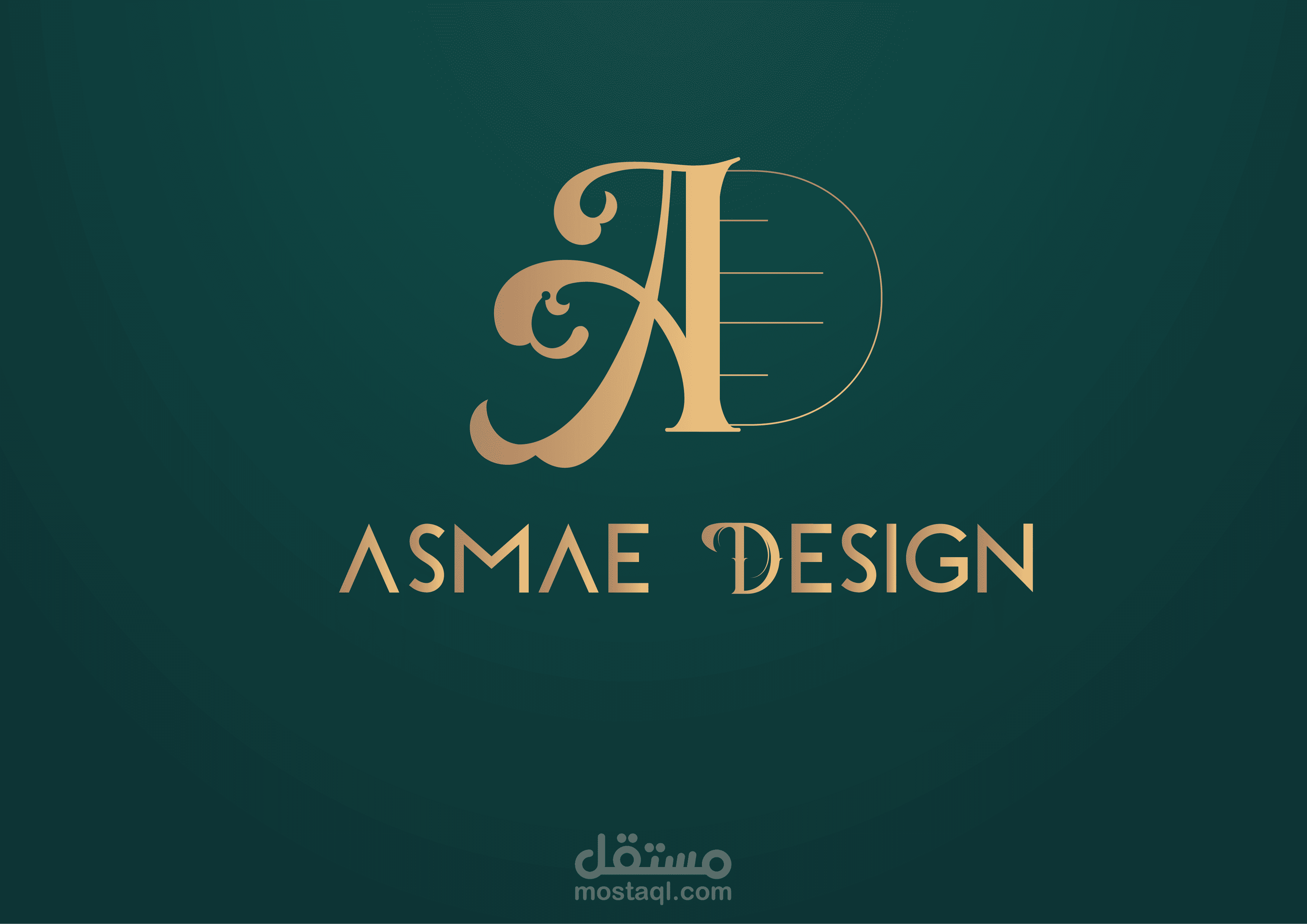 بيزنس كارد  + شعار | تصميم الهوية البصرية|