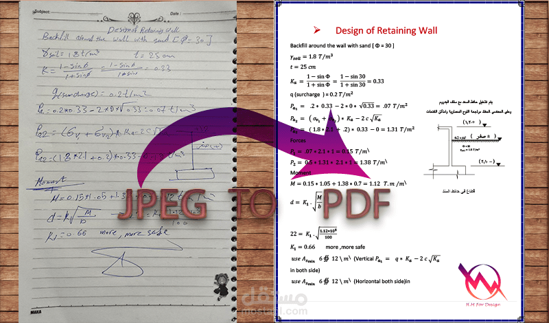 تحويل صور بخط اليد الى ملف وورد وملف pdf