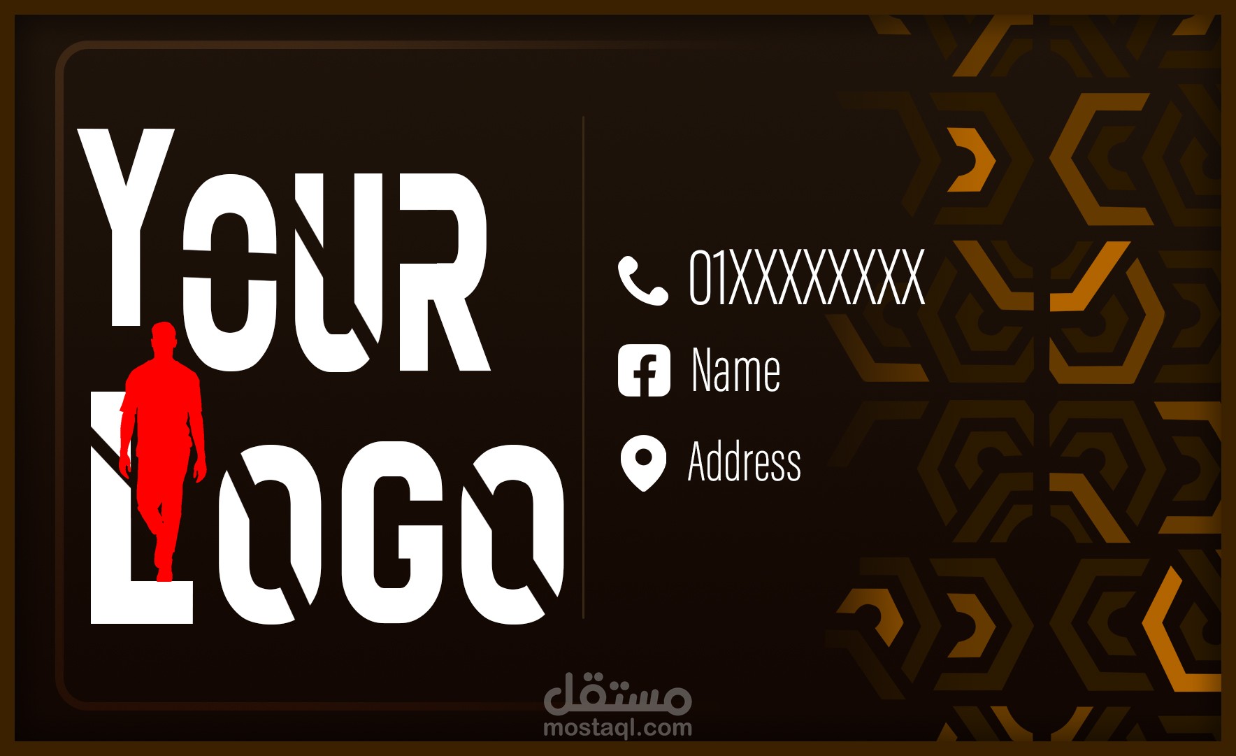 Business card template