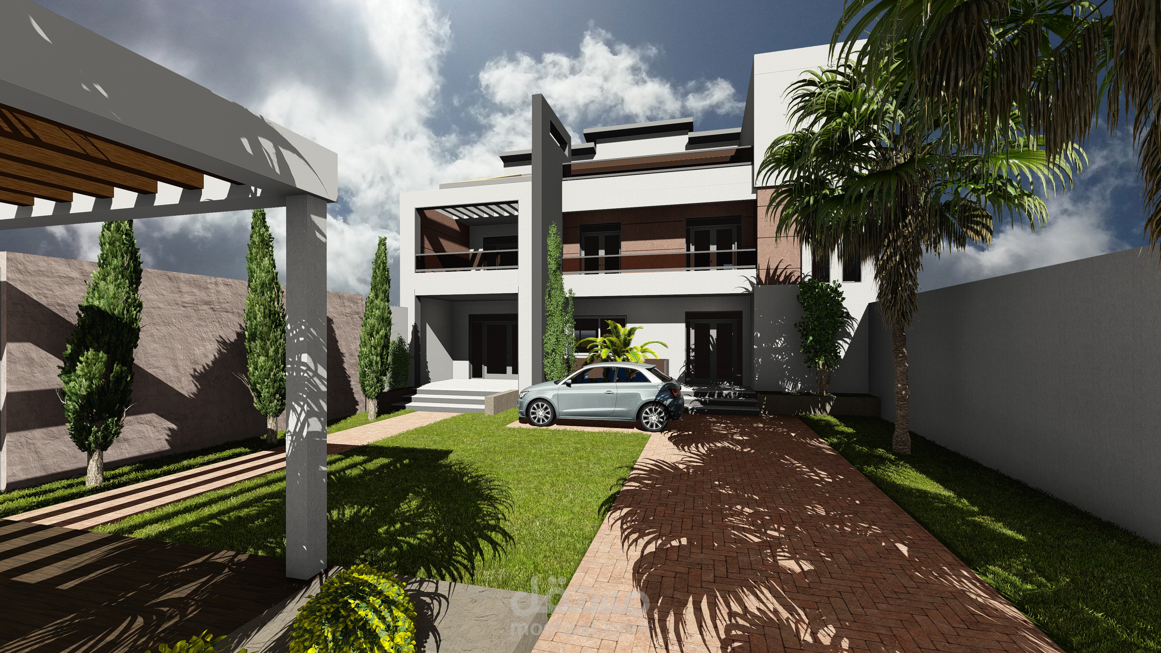 Modern villa