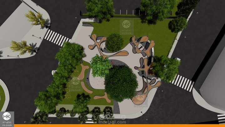 مشروع حديقة عامة