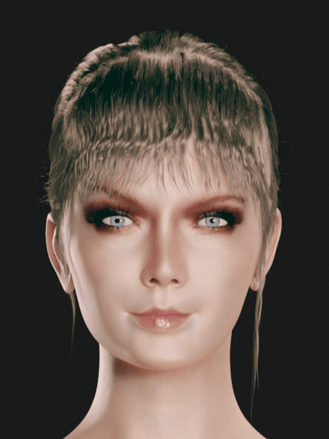 تصميم شخصية مشهورة لعميل (taylor swift)