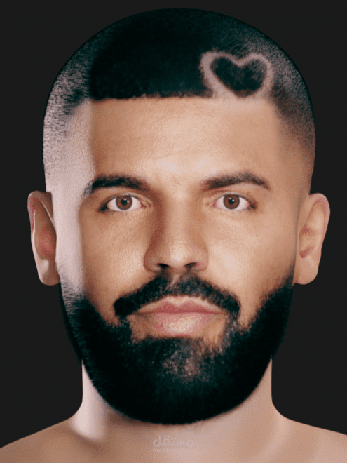 تصميم شخصية مشهورة لعميل (drake)
