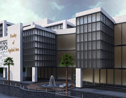 Facade of the College of Applied Arts