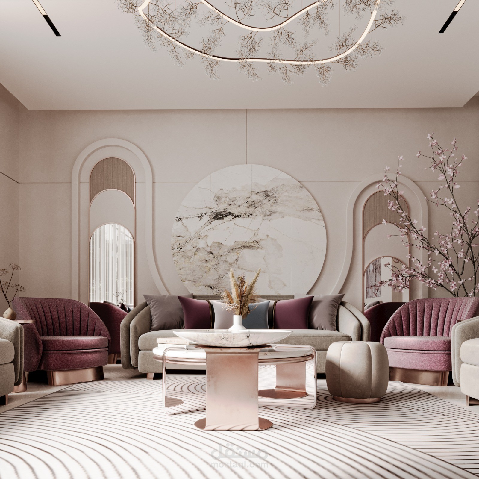 خدمات التصميم الداخلي والمخططات التنفيذية وحصر الكميات