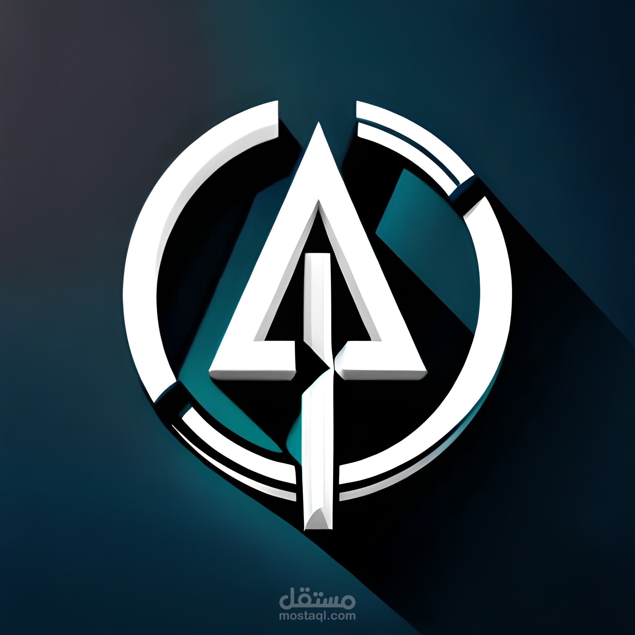 لوجو 3D لقناة يوتيوب