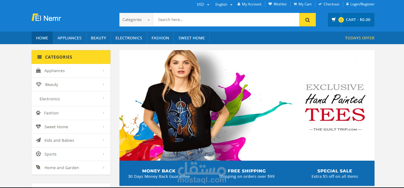 eCommerce Website