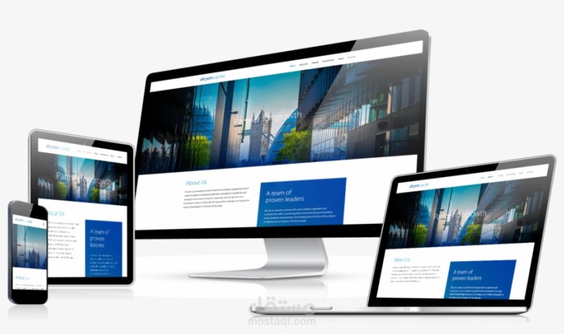Responsive design made with html, css and java script