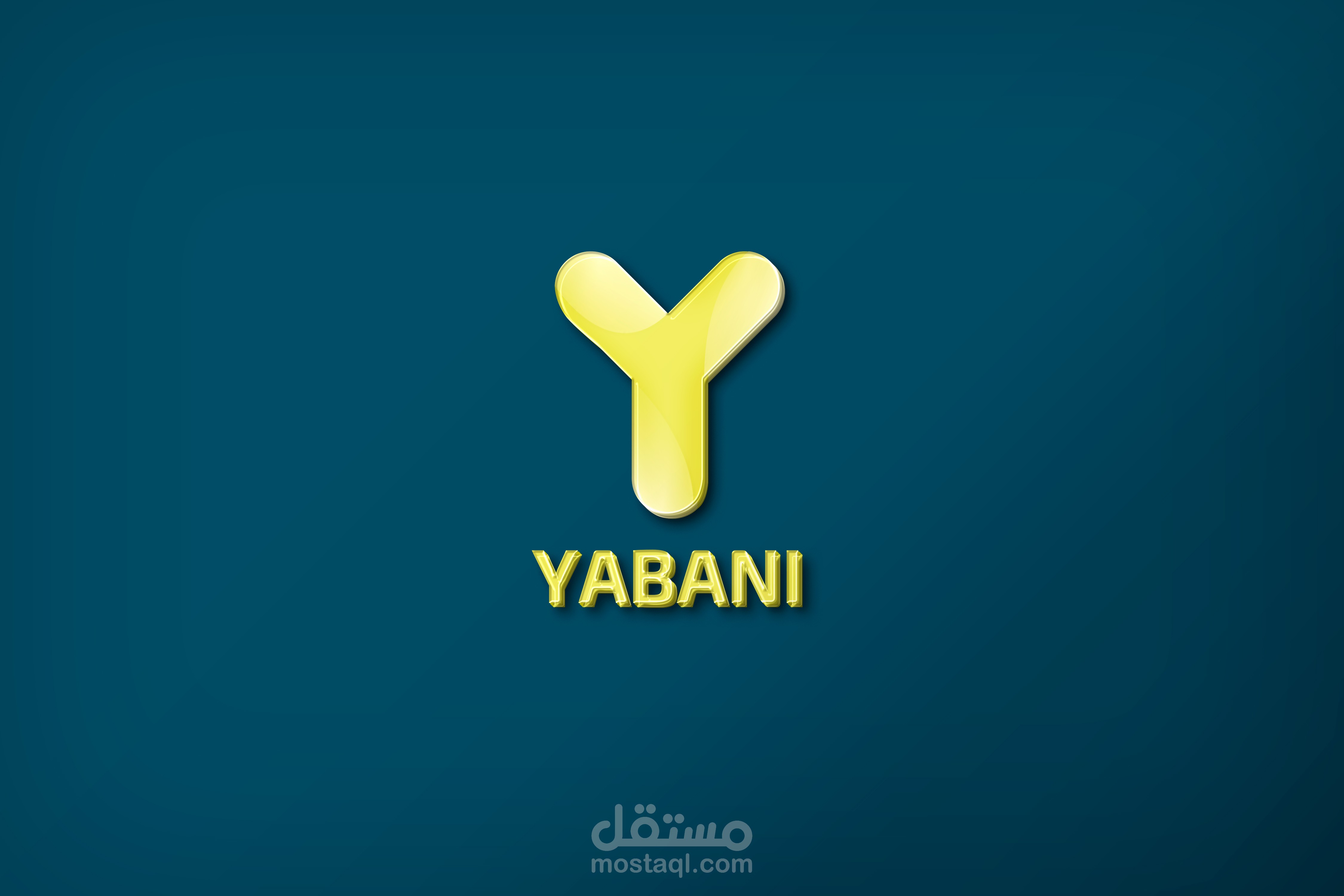 نموذج شعار لحرف Y
