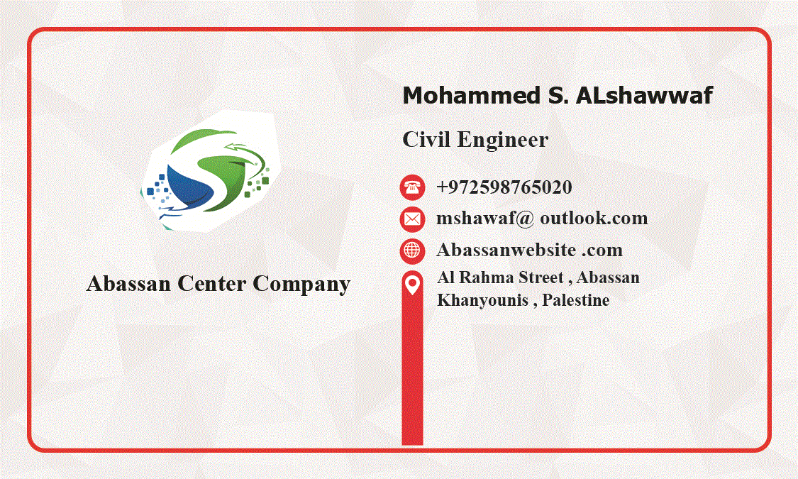 تصميم بزنس كارد