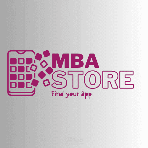 لوجو متجر mba للتطبيقات