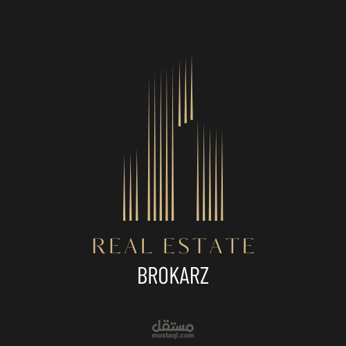لوجو لشركه عقارات تدعي brokarz