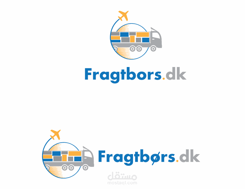 شعار لشركة شحن بضائع