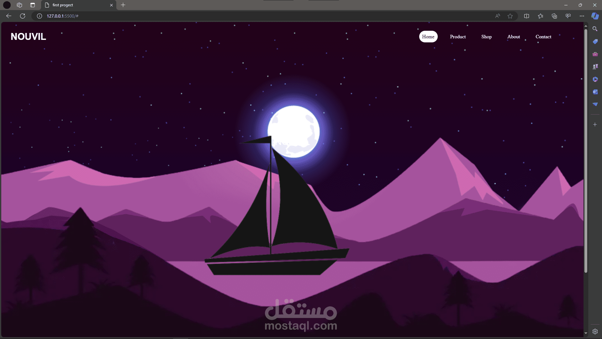 اول موقع لي