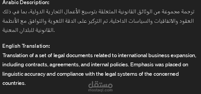Legal Document Translation for International Business Expansion