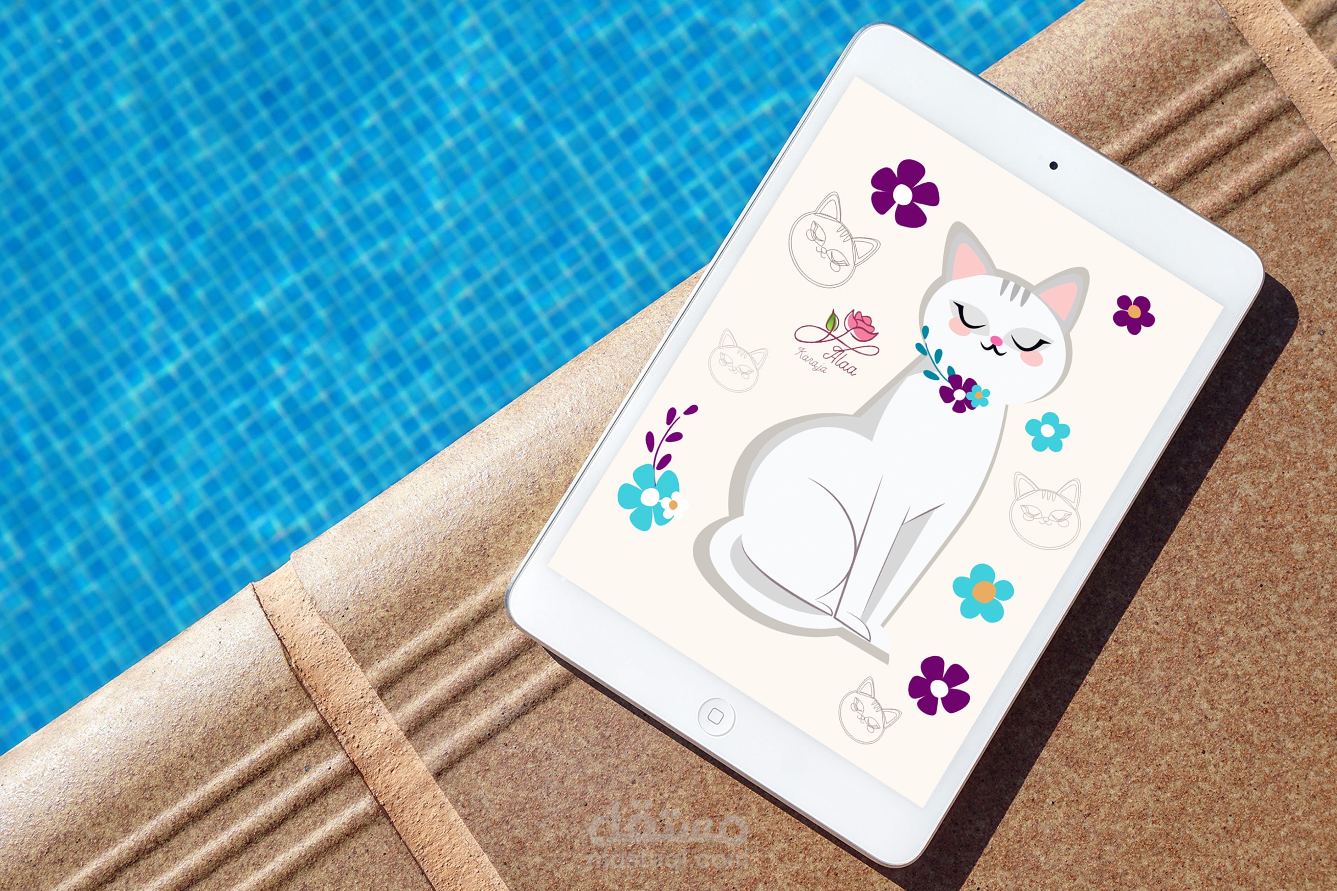 رسم حيوانات كرتونية