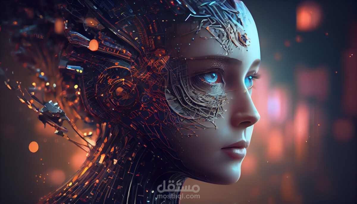 مونتاج لورشة عن  الذكاء اصطناعي