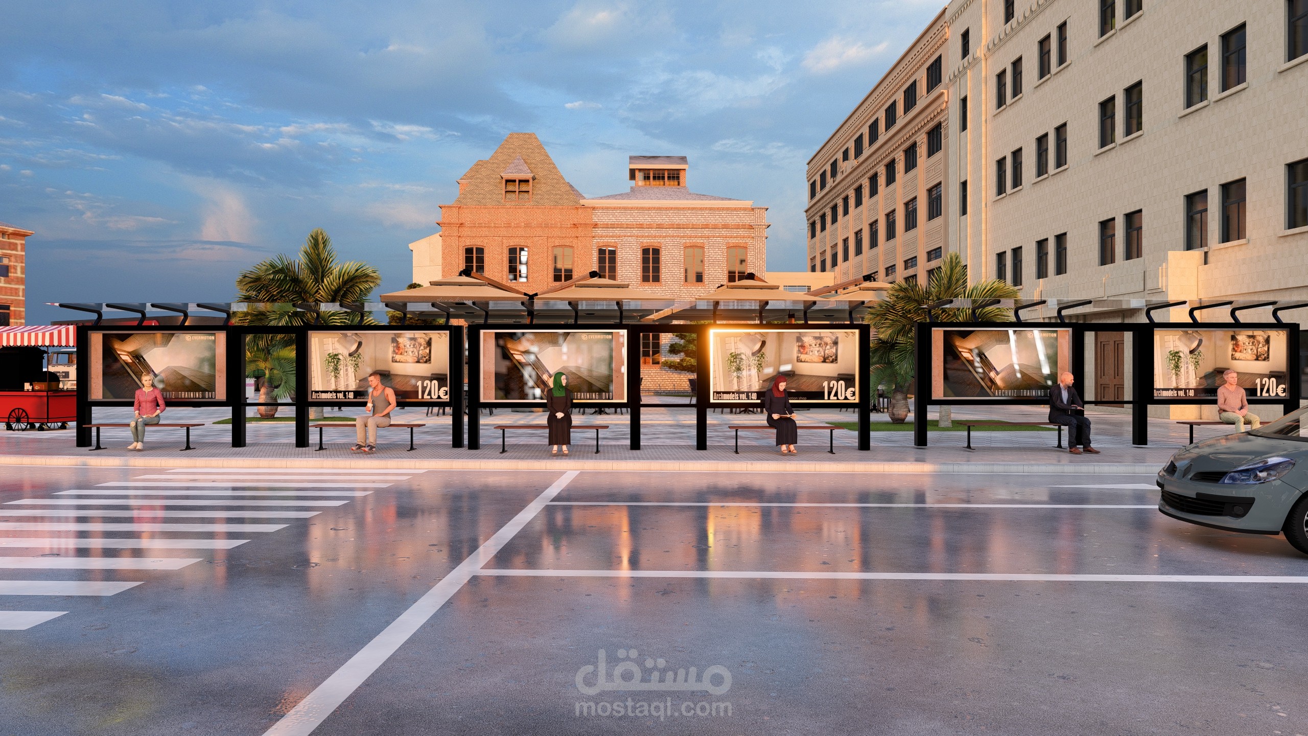 رندر معماري احترافي