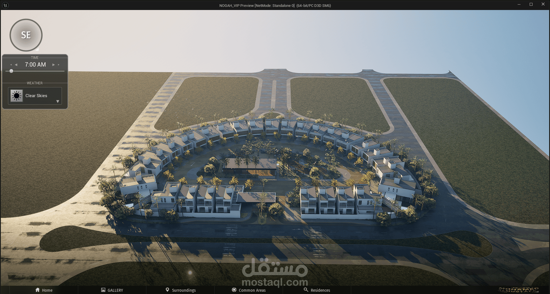 تنفيذ جولة عقارية تفاعلية واقعية باستخدام Unreal Engine