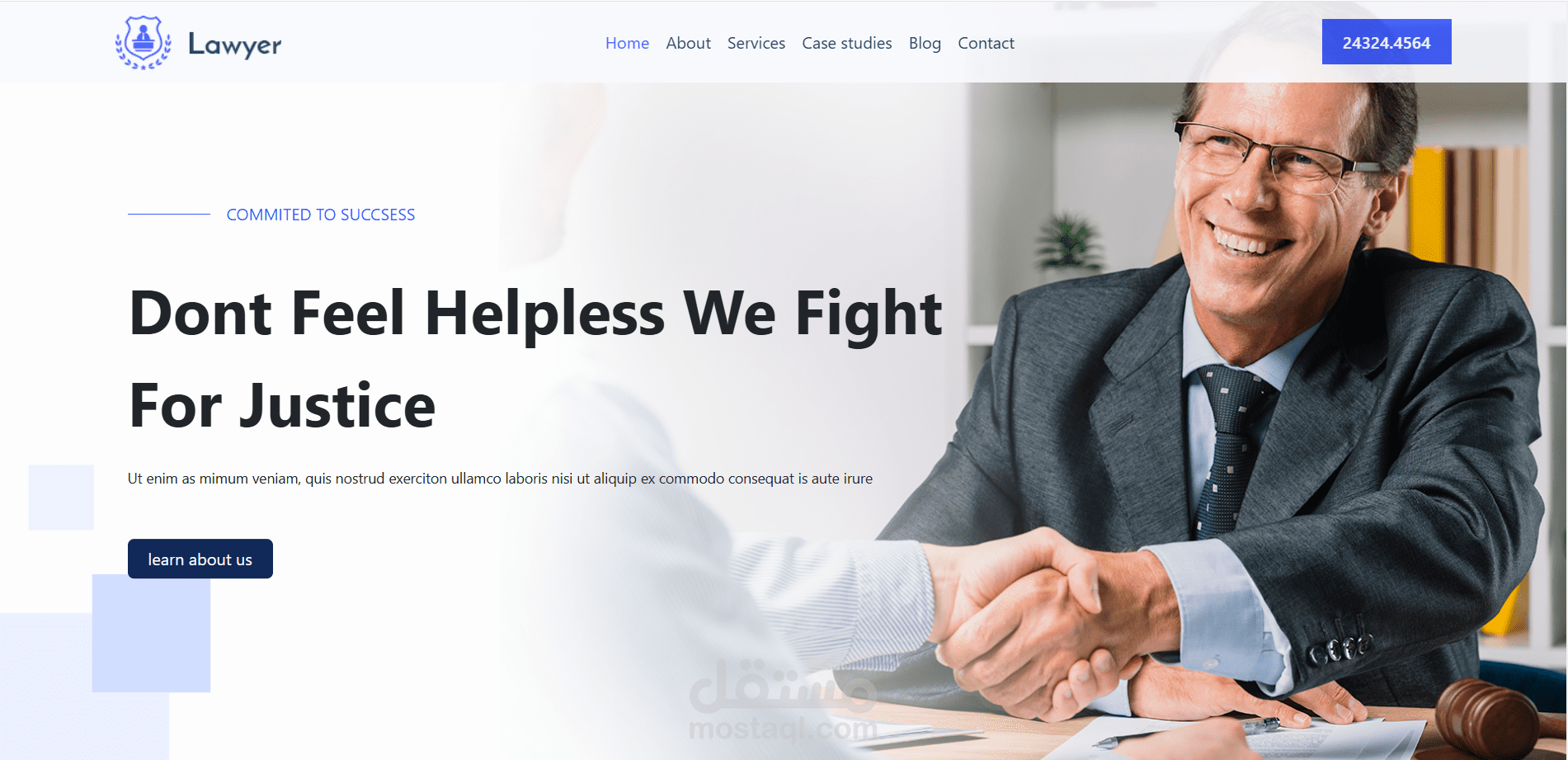 موقع مكتب محاماه مناسب للشركات