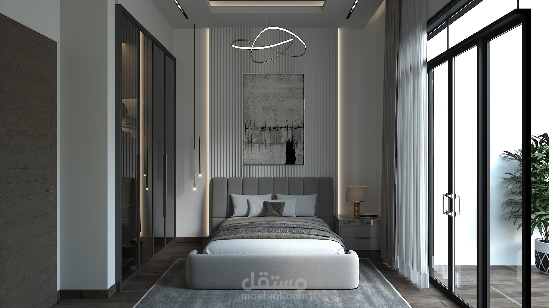 تصميم غرفة نوم ضيوف