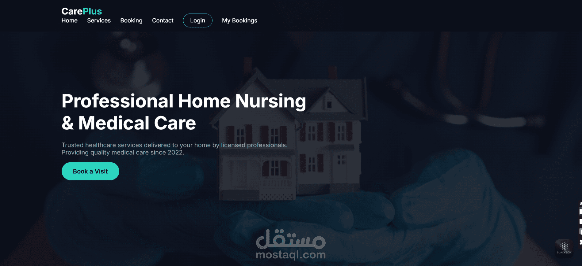 Home Nursing & Medical Care Web App