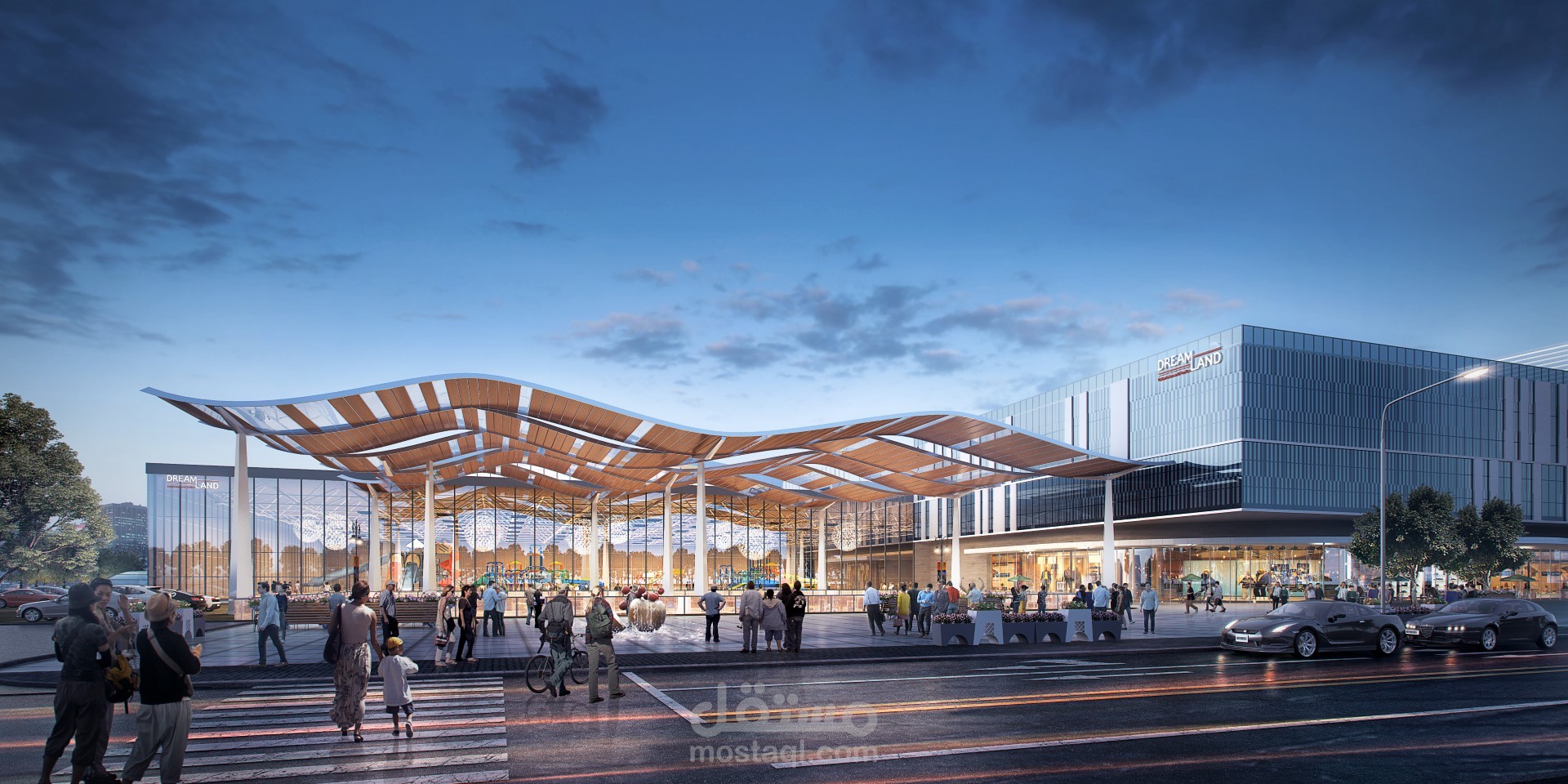 Dreamland _Entertainment Center  مركز تجاري ترفيهي