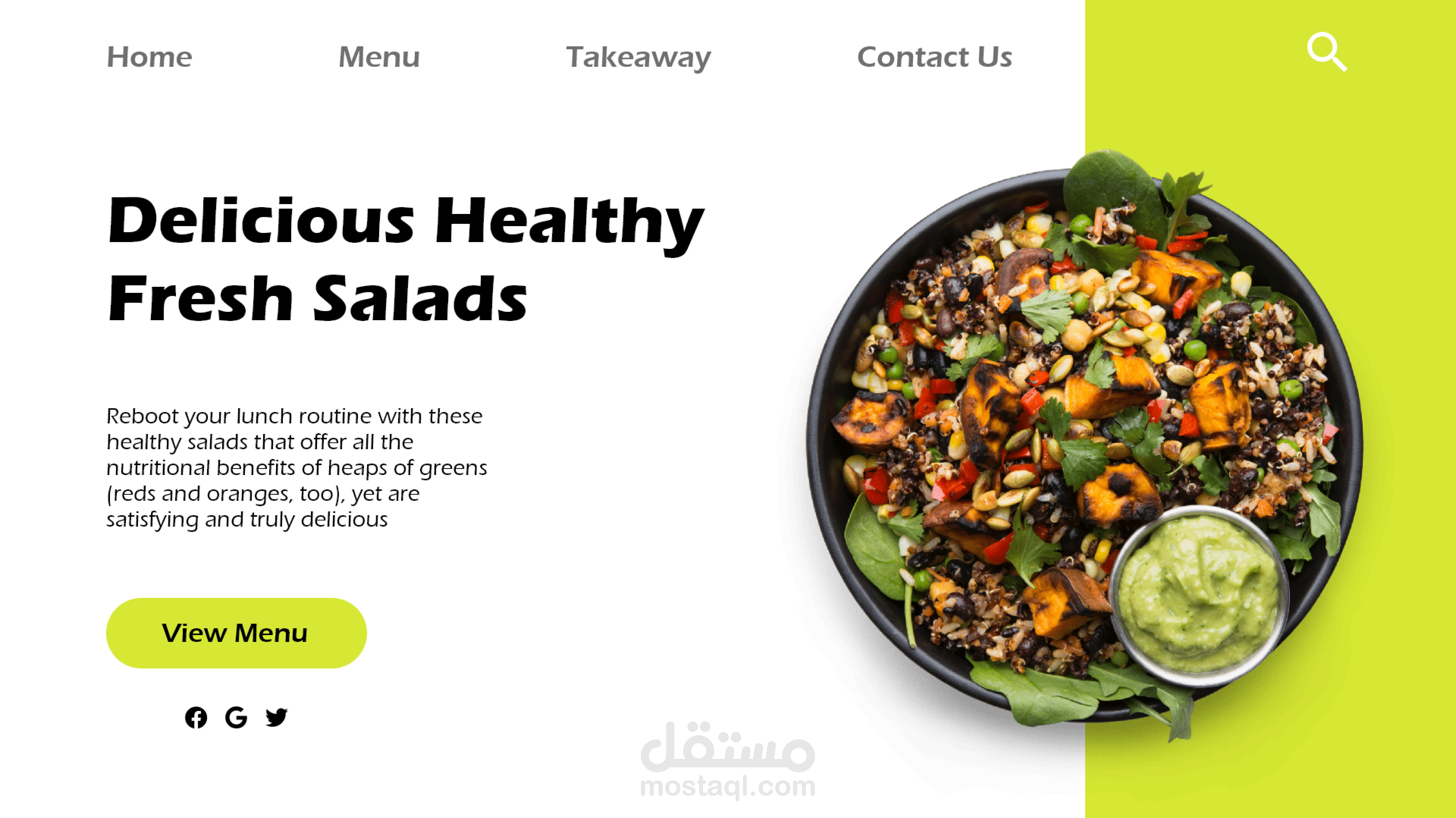 Delicious Healthy Fresh Salads