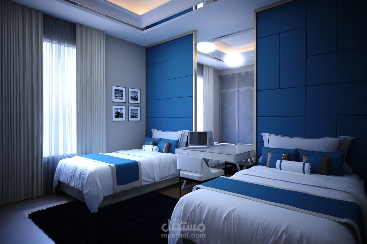 تصميم ديكور باستخدام 3d max