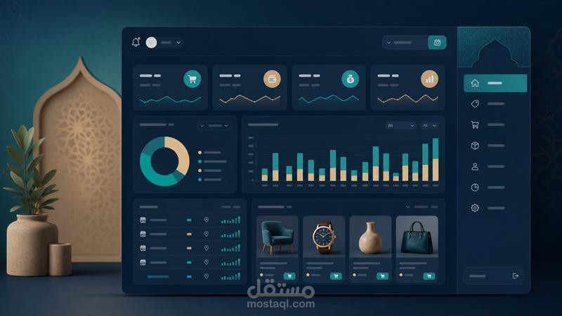 حساباتي — إدارة المتاجر والمبيعات