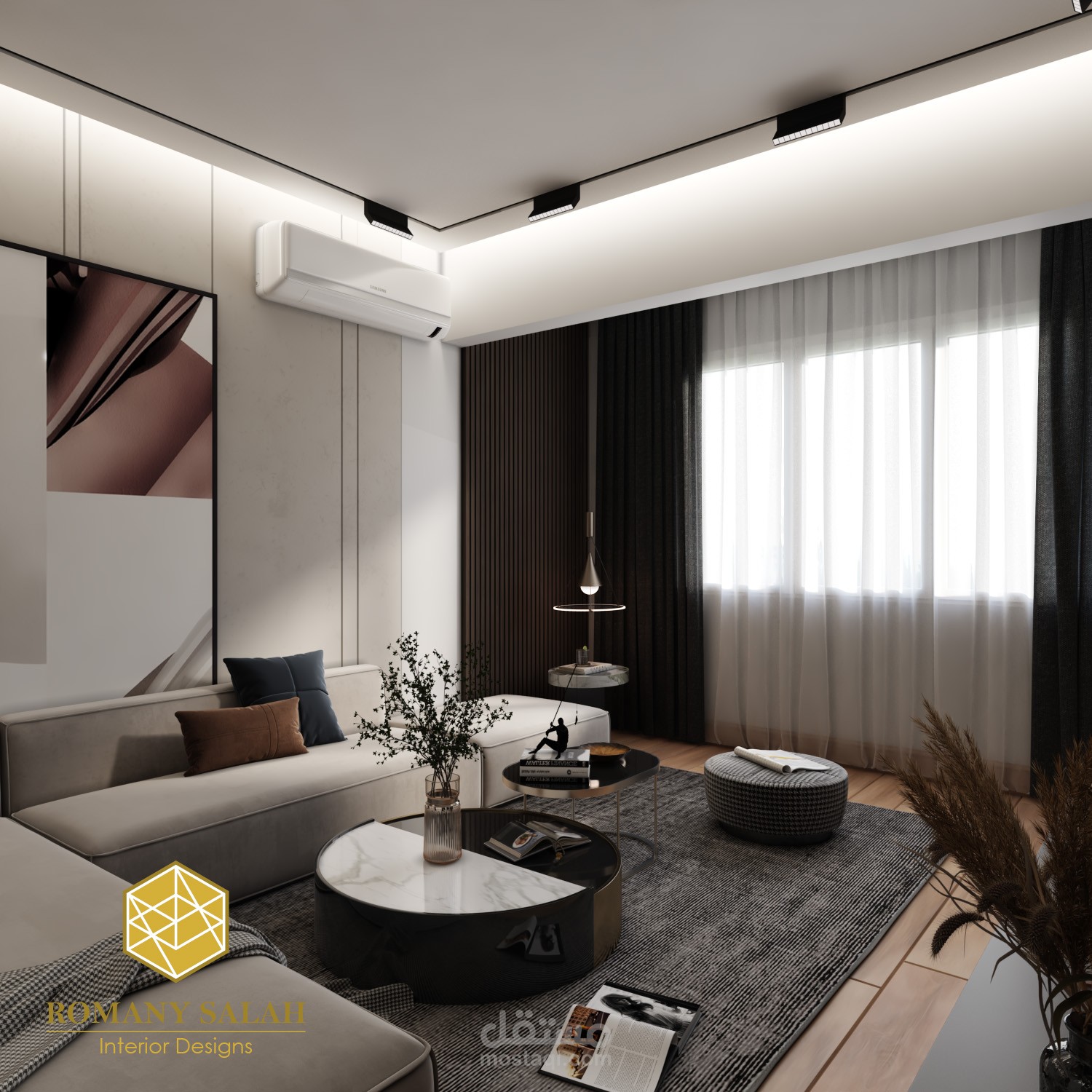 تصميم غرفة معيشة