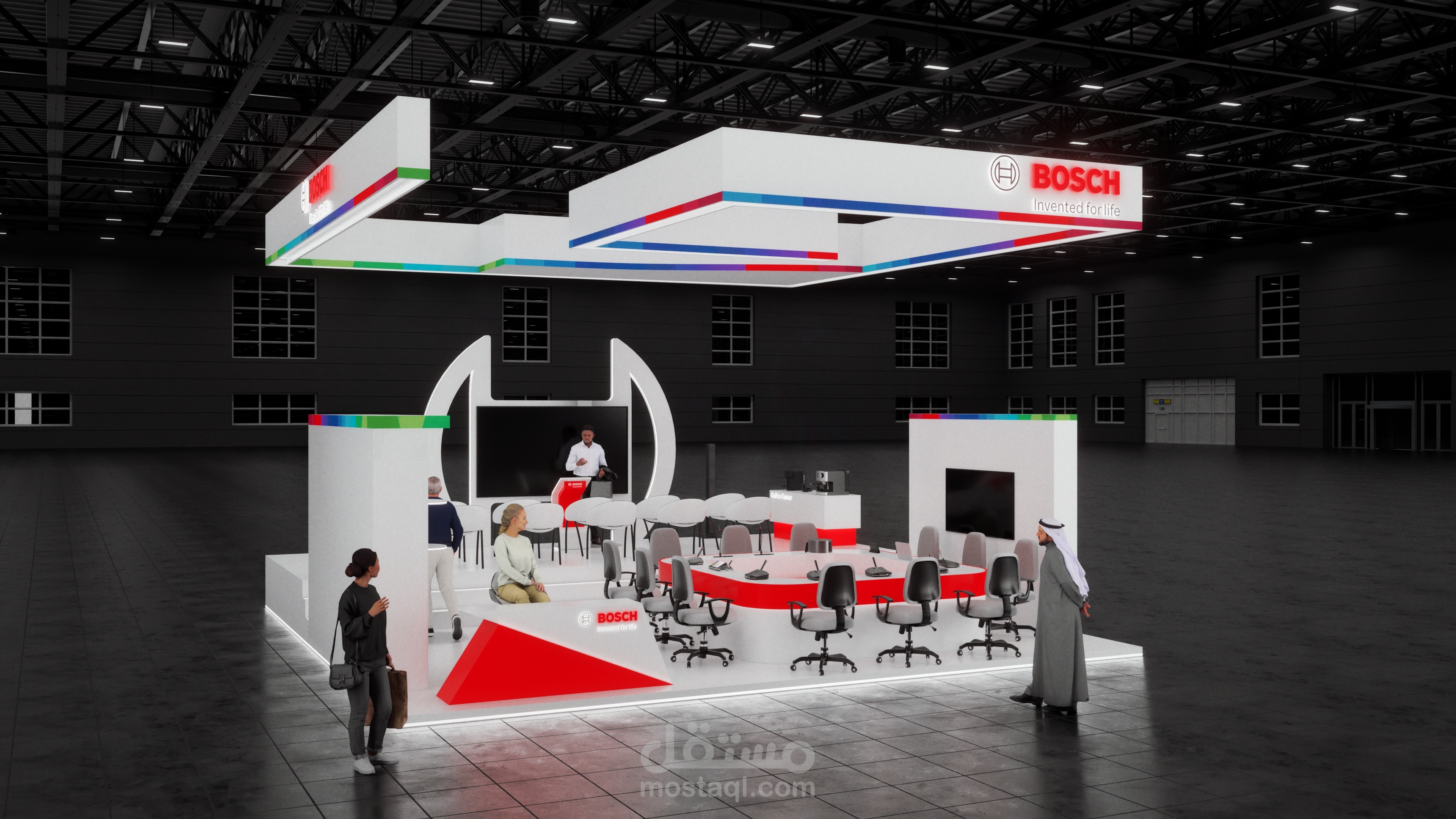 Bosch | Exhibition Booth Design Proposal