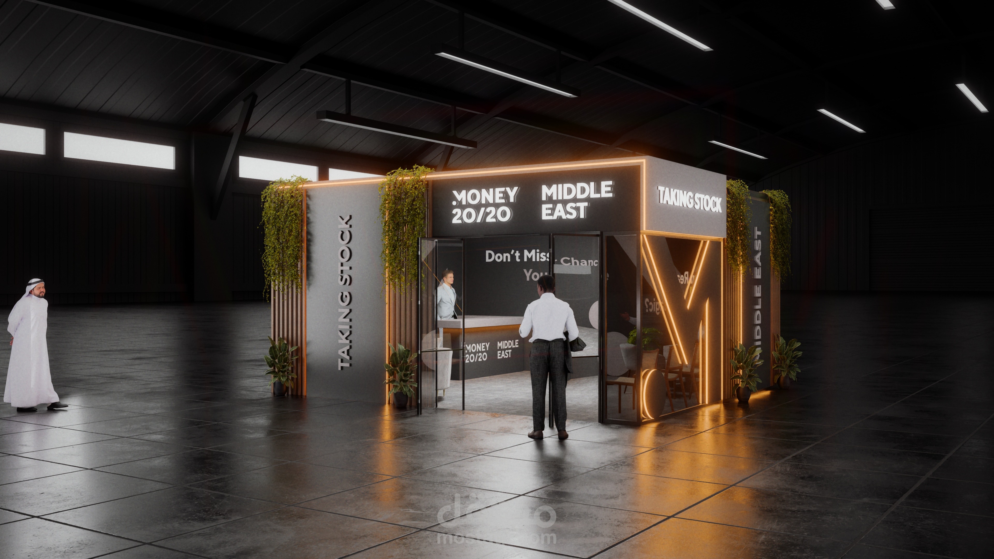 Money 2020 | Exhibition Booth Design Proposal