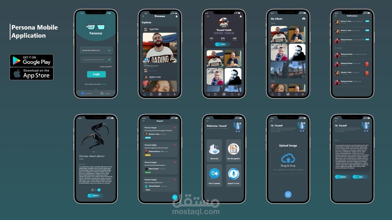 Persona Smart Glasses