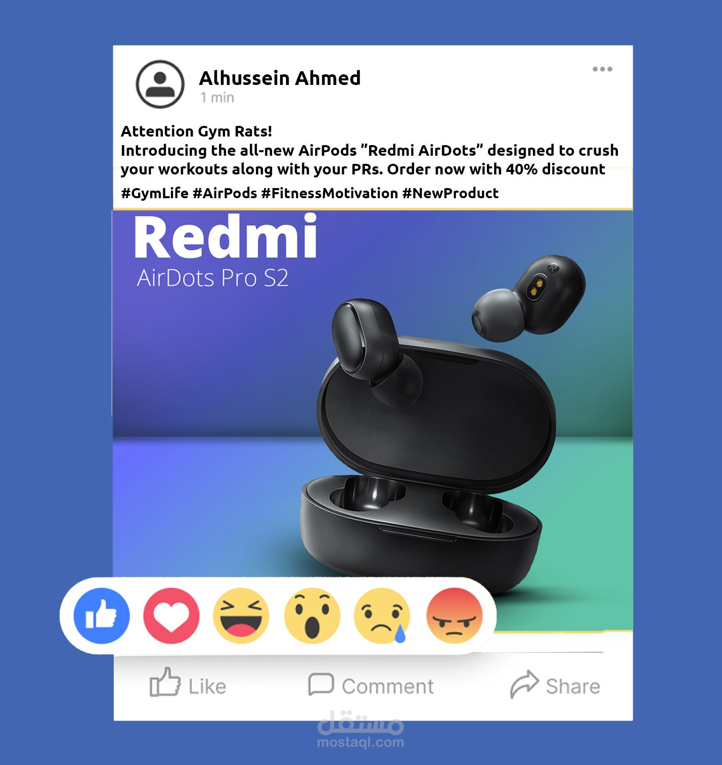 Social Media posts & Social Media Strategy & one-week content Calander — Social Media Manger Portfolio