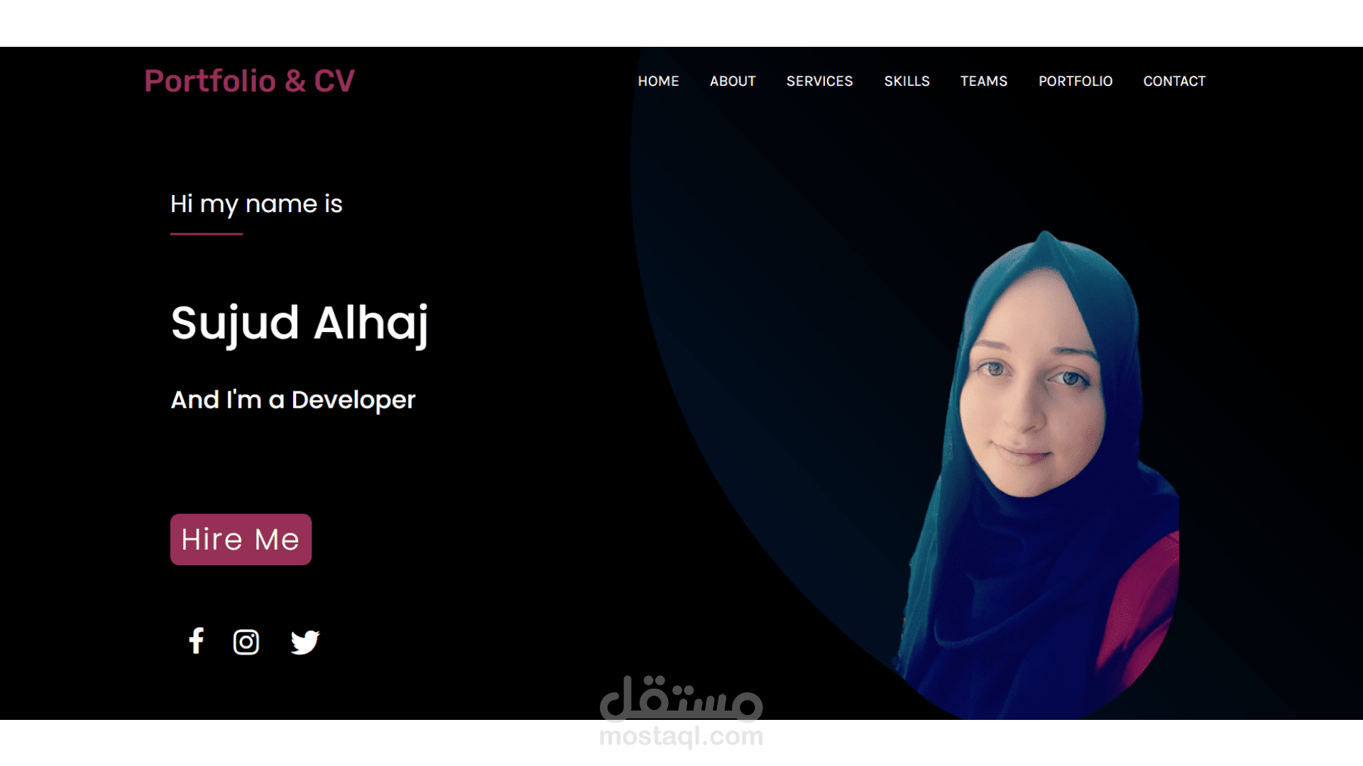 My website