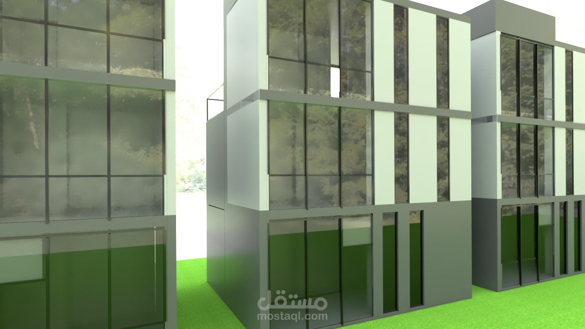 تصميم مؤسسه طراز جبلي حديث