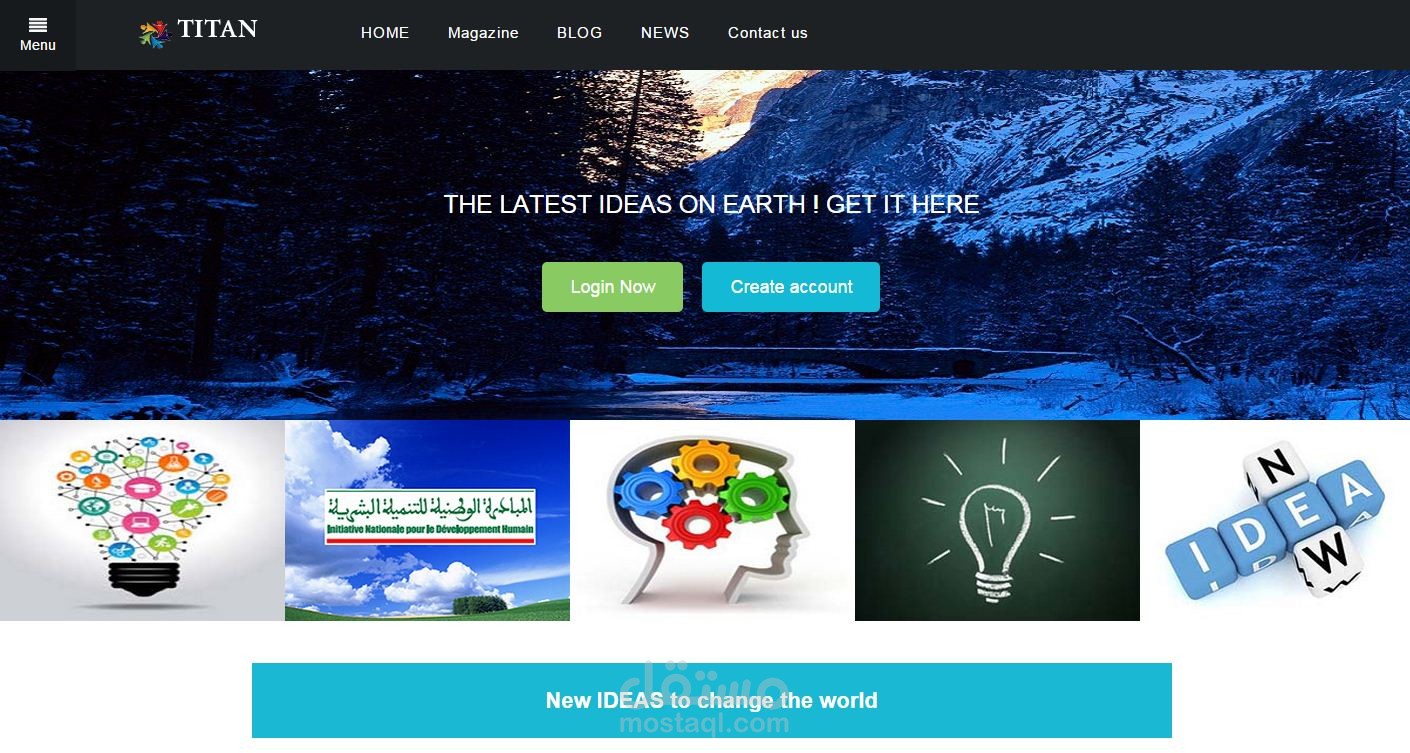 الإستثمار في الأفكار