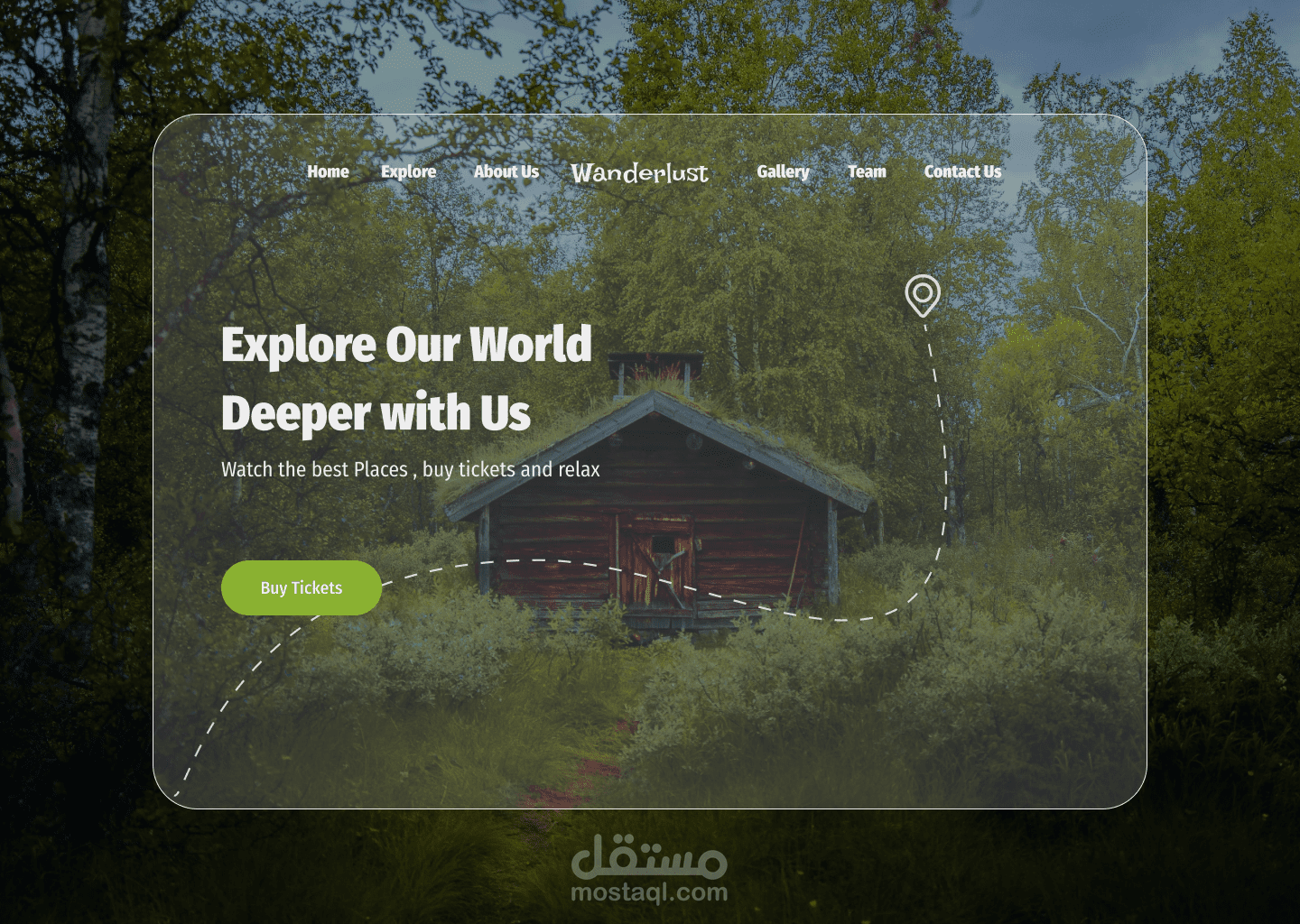 Wanderust Travelling Website