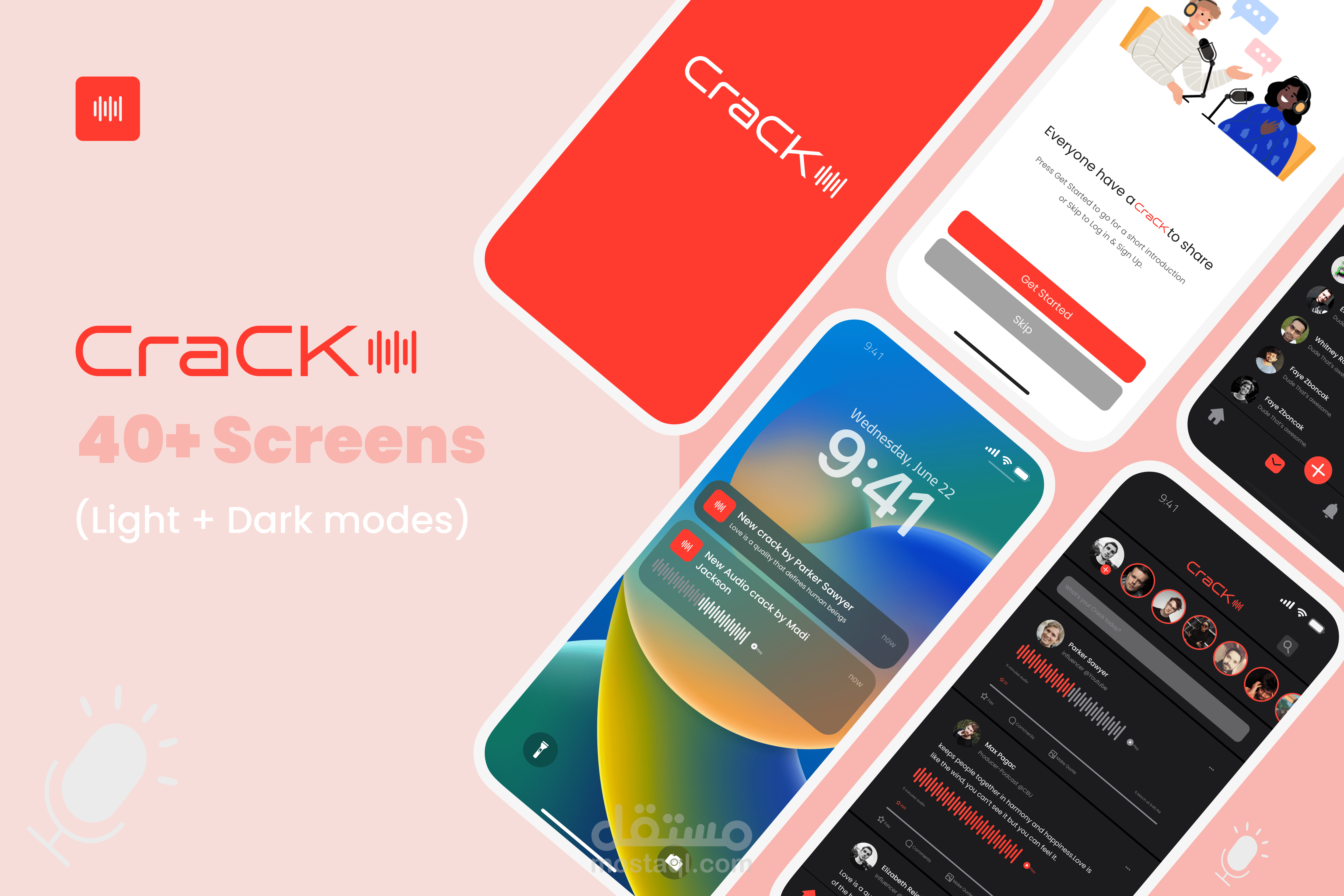 Crack Social Media Application