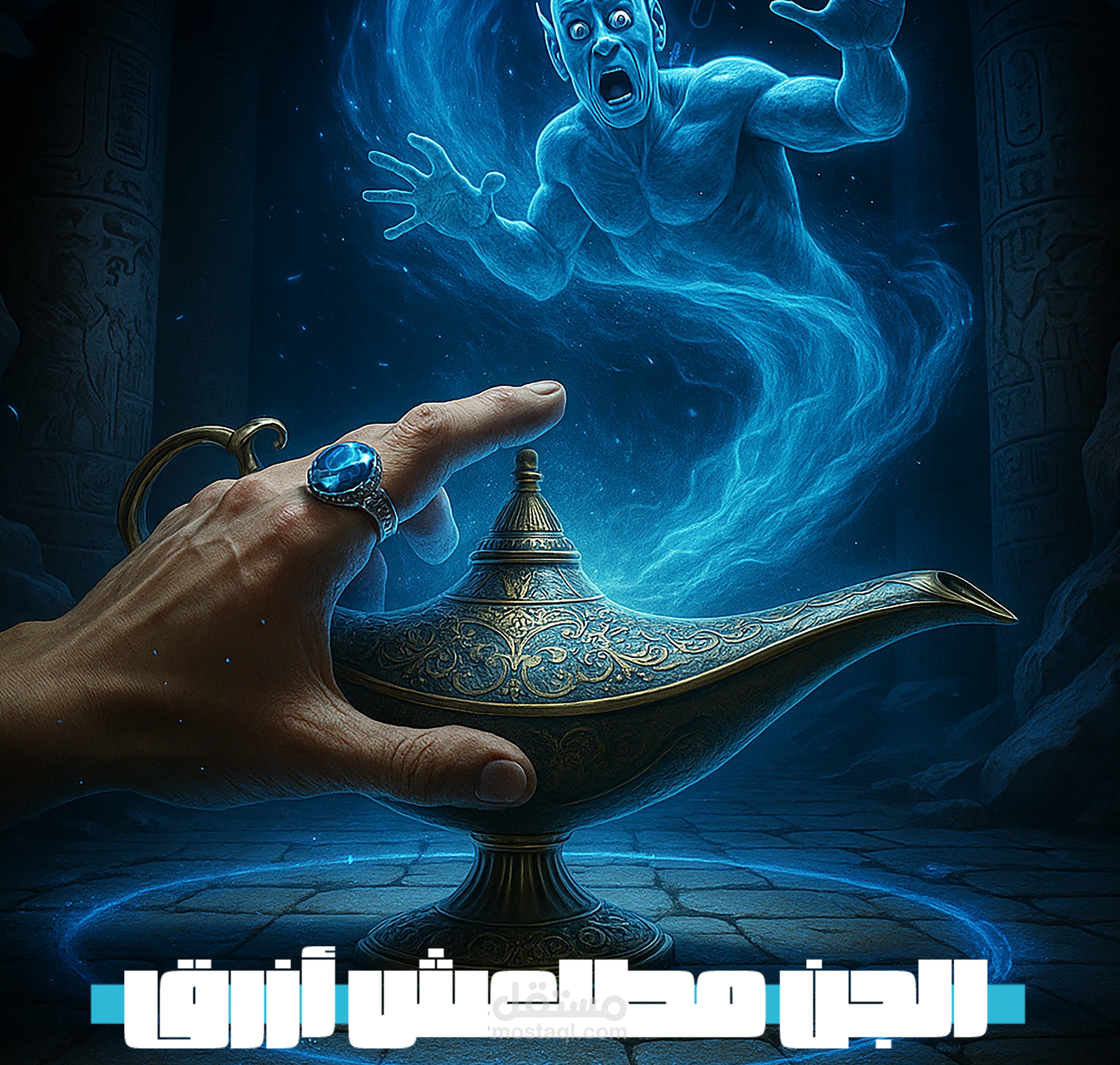 الجن مطلعش أزرق