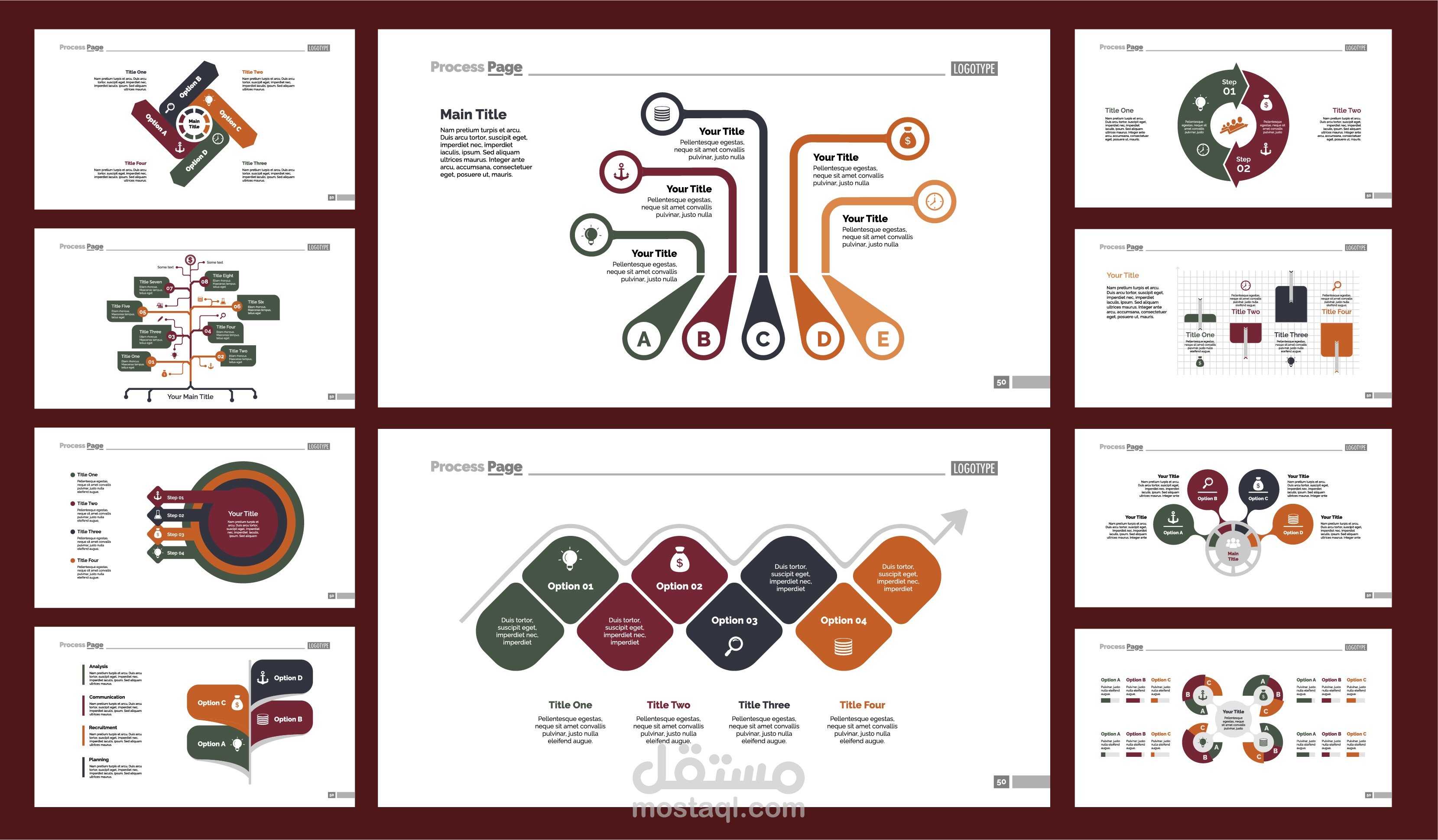 تصميم عروض لبوربوينت باستخدام الانفجرافيك