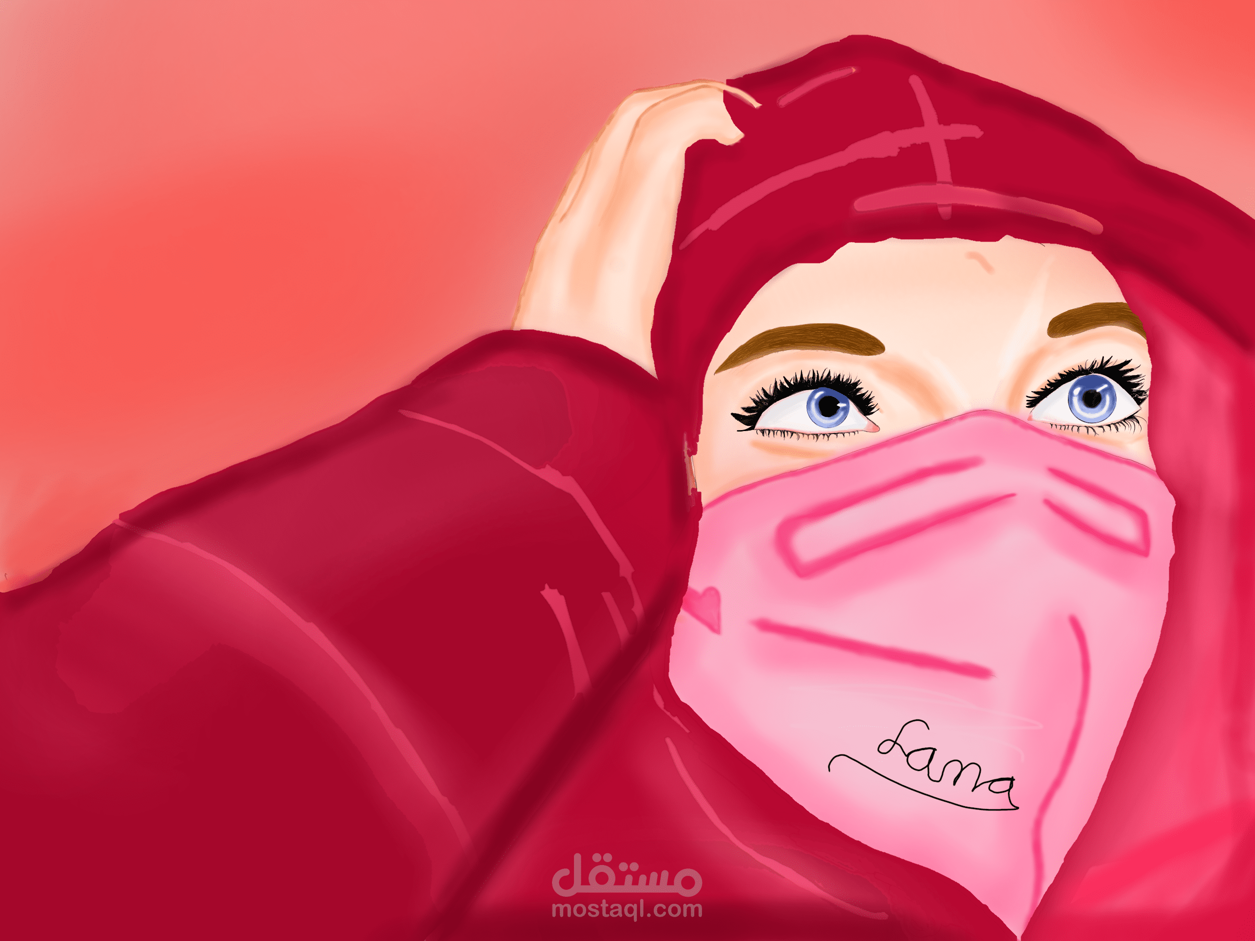 رسم جميع الشخصيات رقمي باحتراف