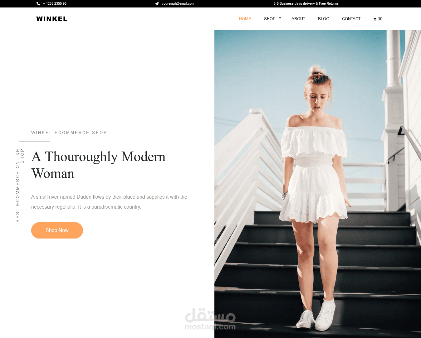 responsive website "Winkel"